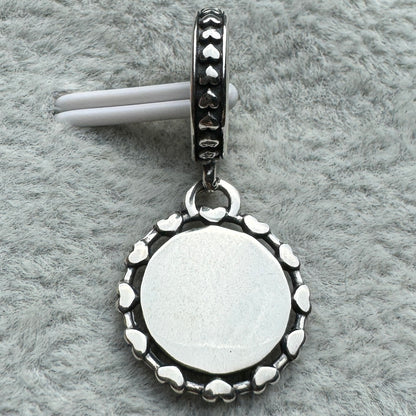 Charm Colgante Estetoscopio 2 Pandora Vista Desde Atrás