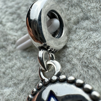 Charm Colgante Estrella De David Pandora Vista Del Costado