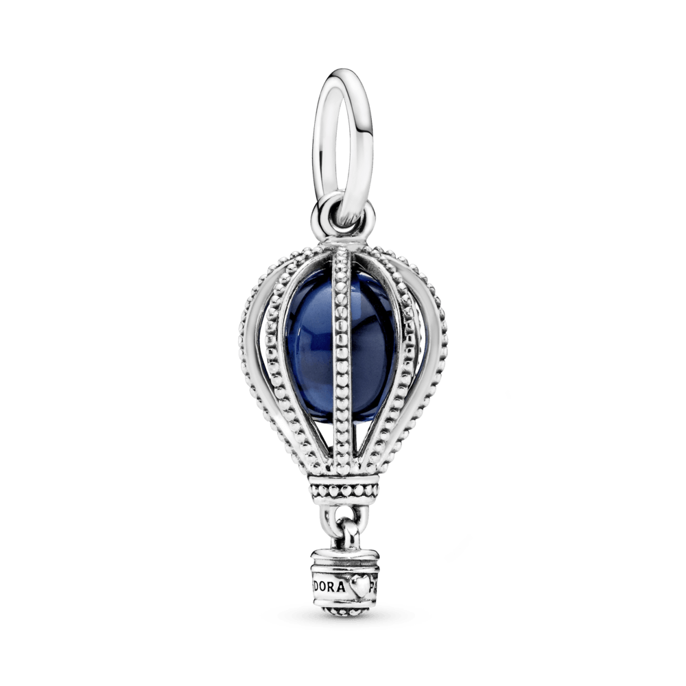 Charm Colgante Globo Aerostático Azul Pandora