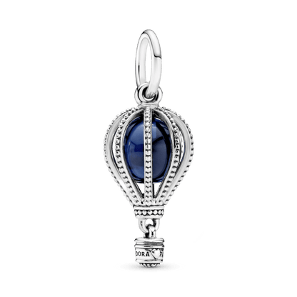 Charm Colgante Globo Aerostático Azul Pandora