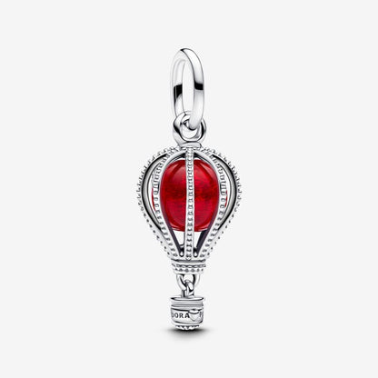 Charm Colgante Globo Aerostatico Rojo Pandora