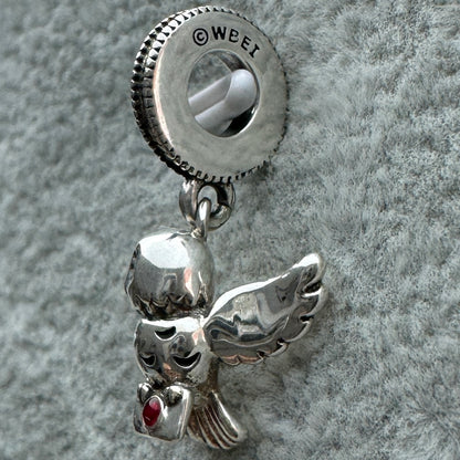 Charm Colgante Lechuza Hedwig Harry Potter Pandora Vista Lateral