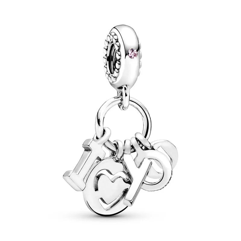 Charm Colgante Letras Te Amo I Love You Pandora