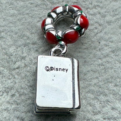 Charm Colgante Libro Princesa Blanca Nieves Que Se Puede Abrir Disney Pandora Vista Lateral