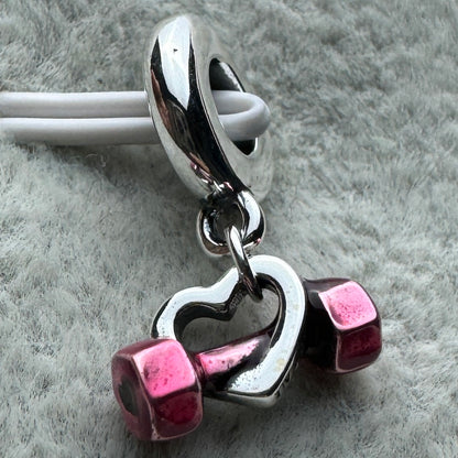Charm Colgante Mancuerna