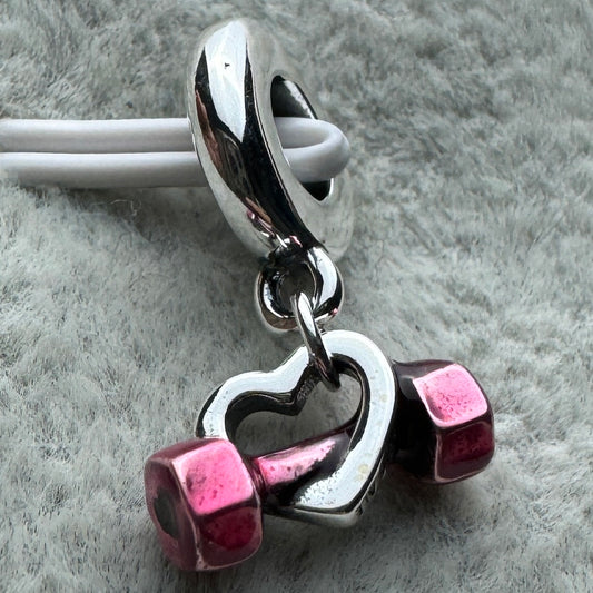 Charm Colgante Mancuerna