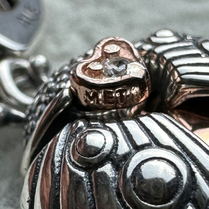 Charm Colgante Mariquita Y Corazón 2022 Pandora Vista Del Centro