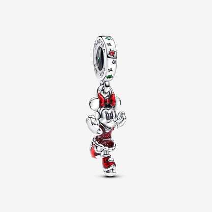 Charm Colgante Minnie Patinando Sobre Hielo Disney Pandora