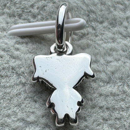 Charm Colgante Niña Feliz Pandora Vista Desde Atrás