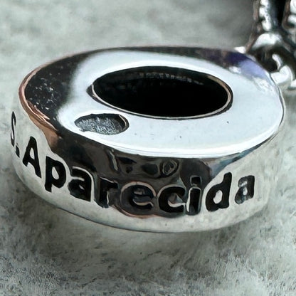 Charm Colgante Nuestra Señora Aparecida Pandora Vista Aro Letras