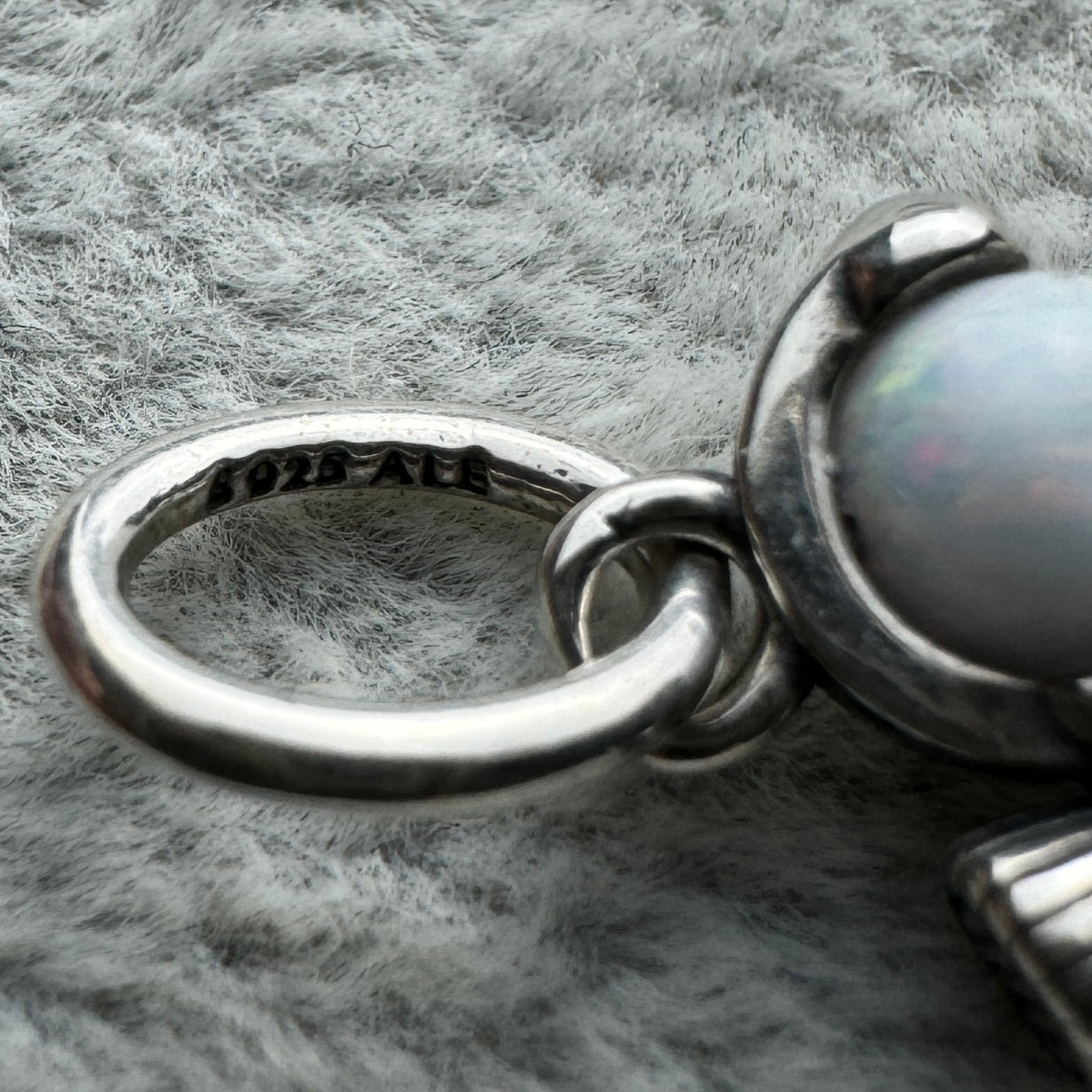 Charm Colgante Opalescente Muñeco De Nieve Pandora Vista Del Aro