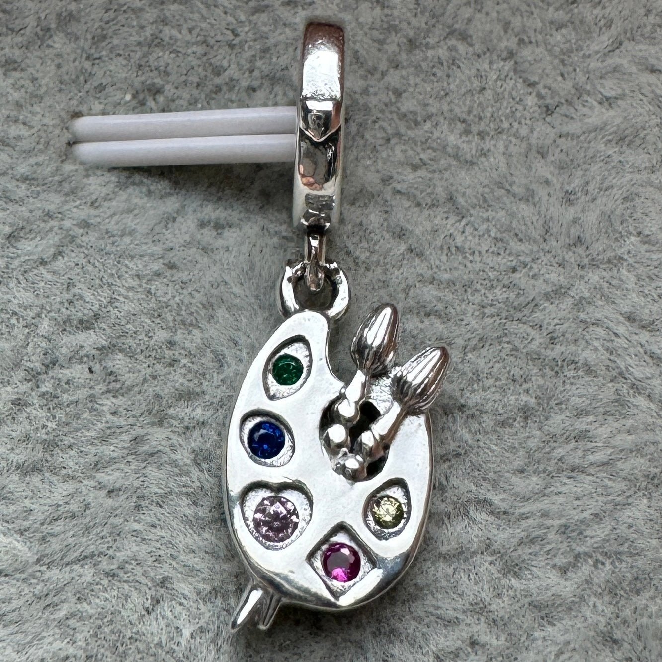 Charm Colgante Paleta De Artista Pandora Vista Frontal