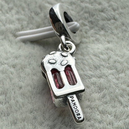 Charm Colgante Paleta Helada Pandora Vista Desde Atrás