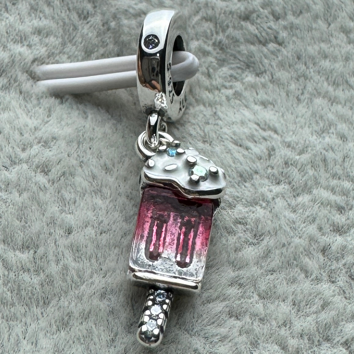 Charm Colgante Paleta Helada Pandora Vista Frontal