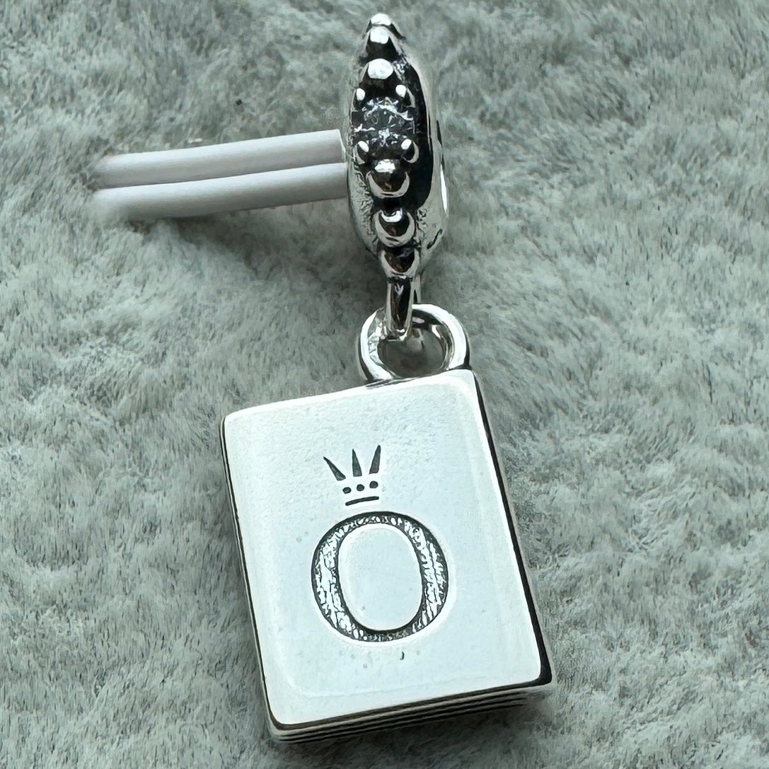 Charm Colgante Pasaporte Pandora Vista Desde Atrás