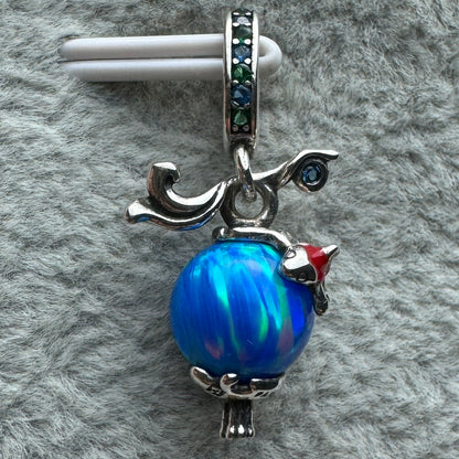 Charm Colgante Pescado Koi Opalescente Pandora 1