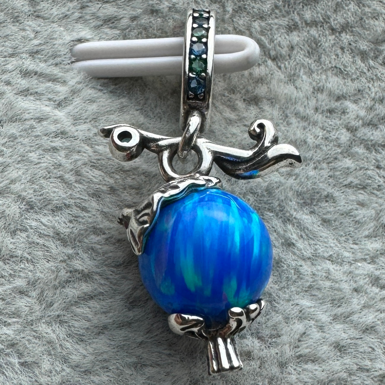 Charm Colgante Pescado Koi Opalescente Pandora 3