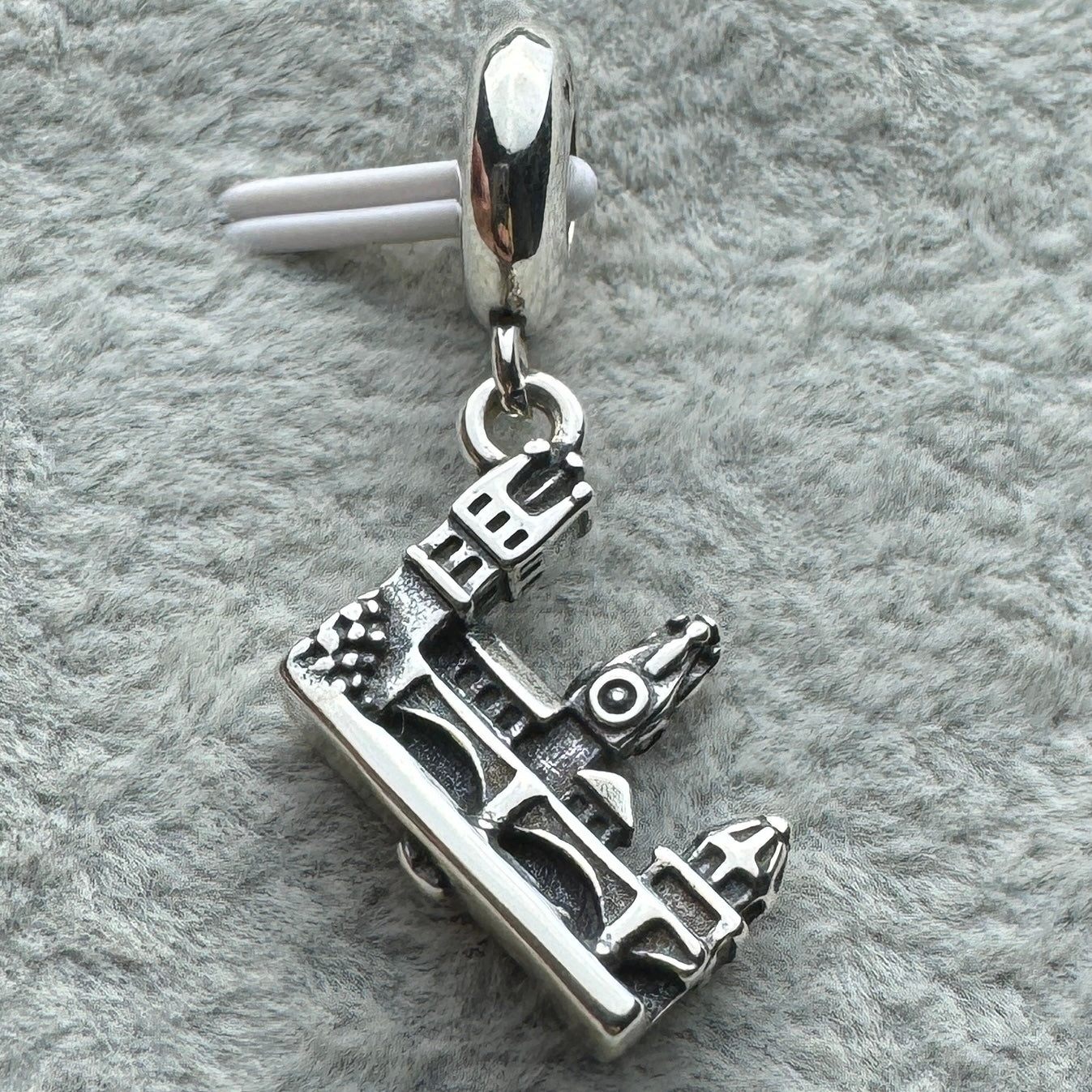 Charm Colgante Puente De San Carlos Praga Chequia Pandora Vista Frontal