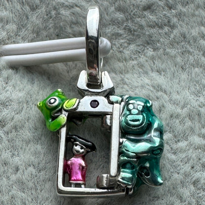 Charm Colgante Puerta De Monsters Inc. Disney Pandora Vista Frontal