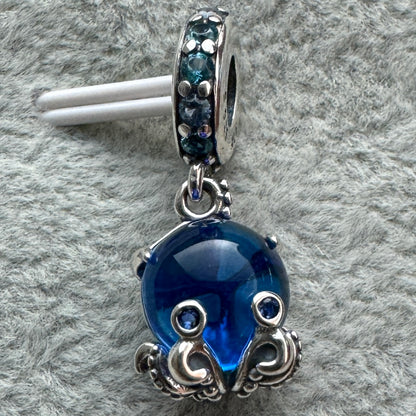 Charm Colgante Pulpo Cristal De Murano Pandora 1
