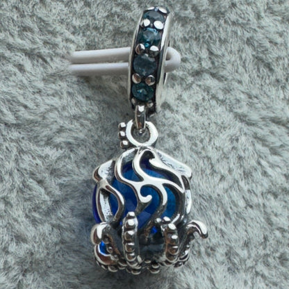 Charm Colgante Pulpo Cristal De Murano Pandora 2
