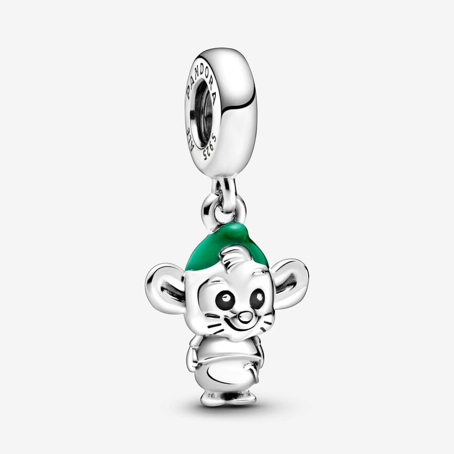 Charm Colgante Ratón Gus Gus Princesa Cenicienta De Disney