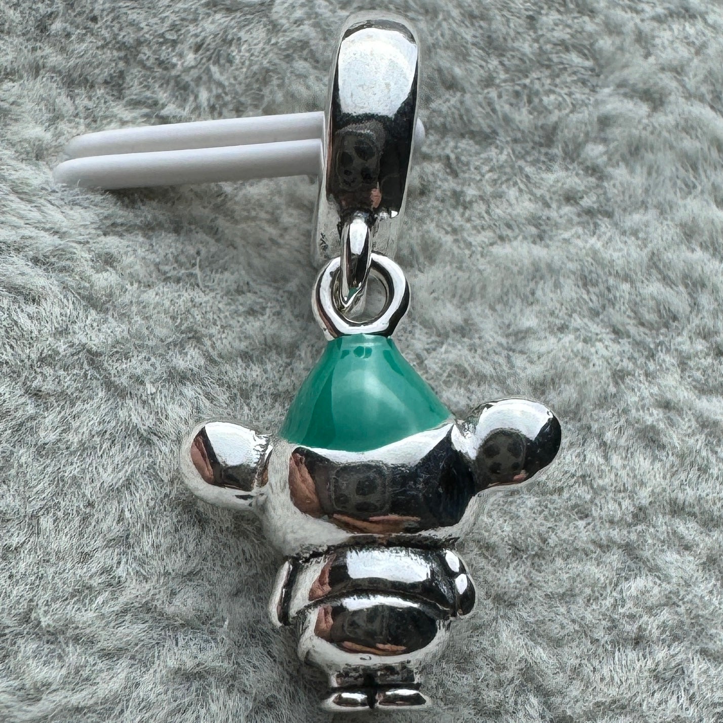Charm Colgante Ratón Gus Gus Princesa Cenicienta De Disney Pandora Vista Desde Atrás