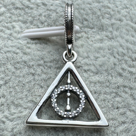 Charm Colgante Reliquia Harry Potter Pandora Vista Frontal
