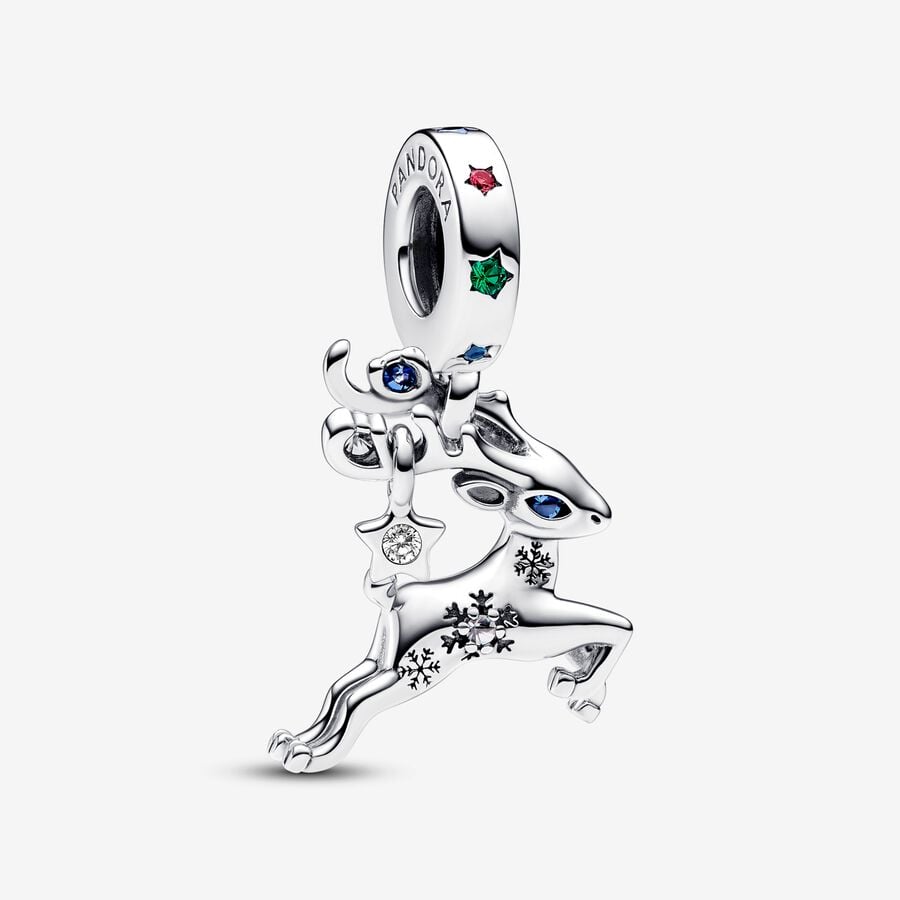 Charm Colgante Reno Navidad