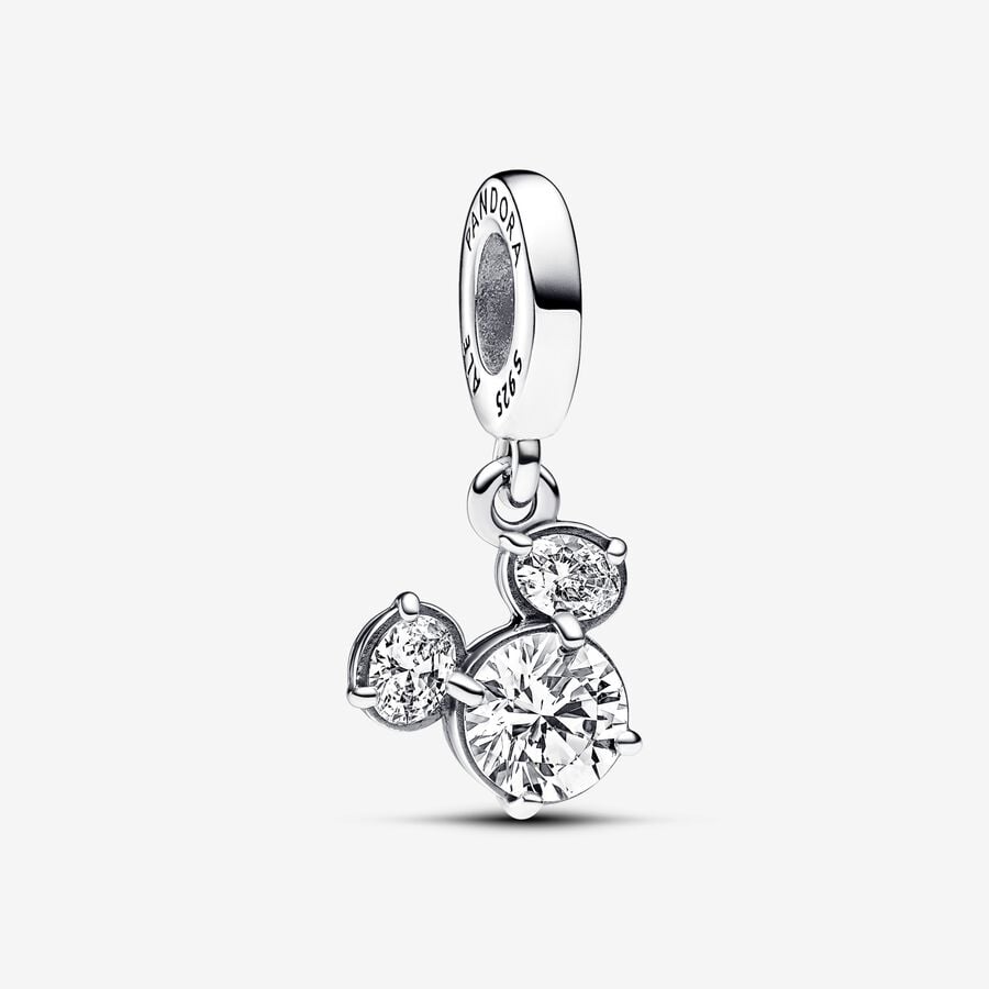 Charm Colgante Silueta Brillante Mickey Disney Pandora