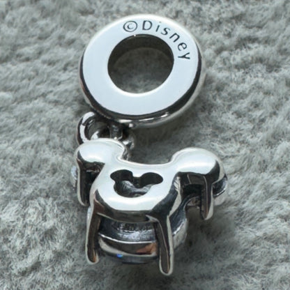 Charm Colgante Silueta Minnie Mouse Brillante Disney Pandora Vista Desde Atrás