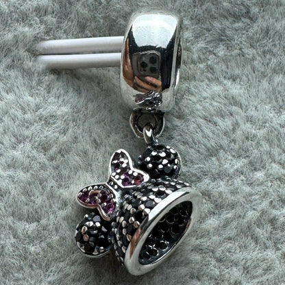 Charm Colgante Sombrero Minnie Disney Pandora Vista Desde Atrás
