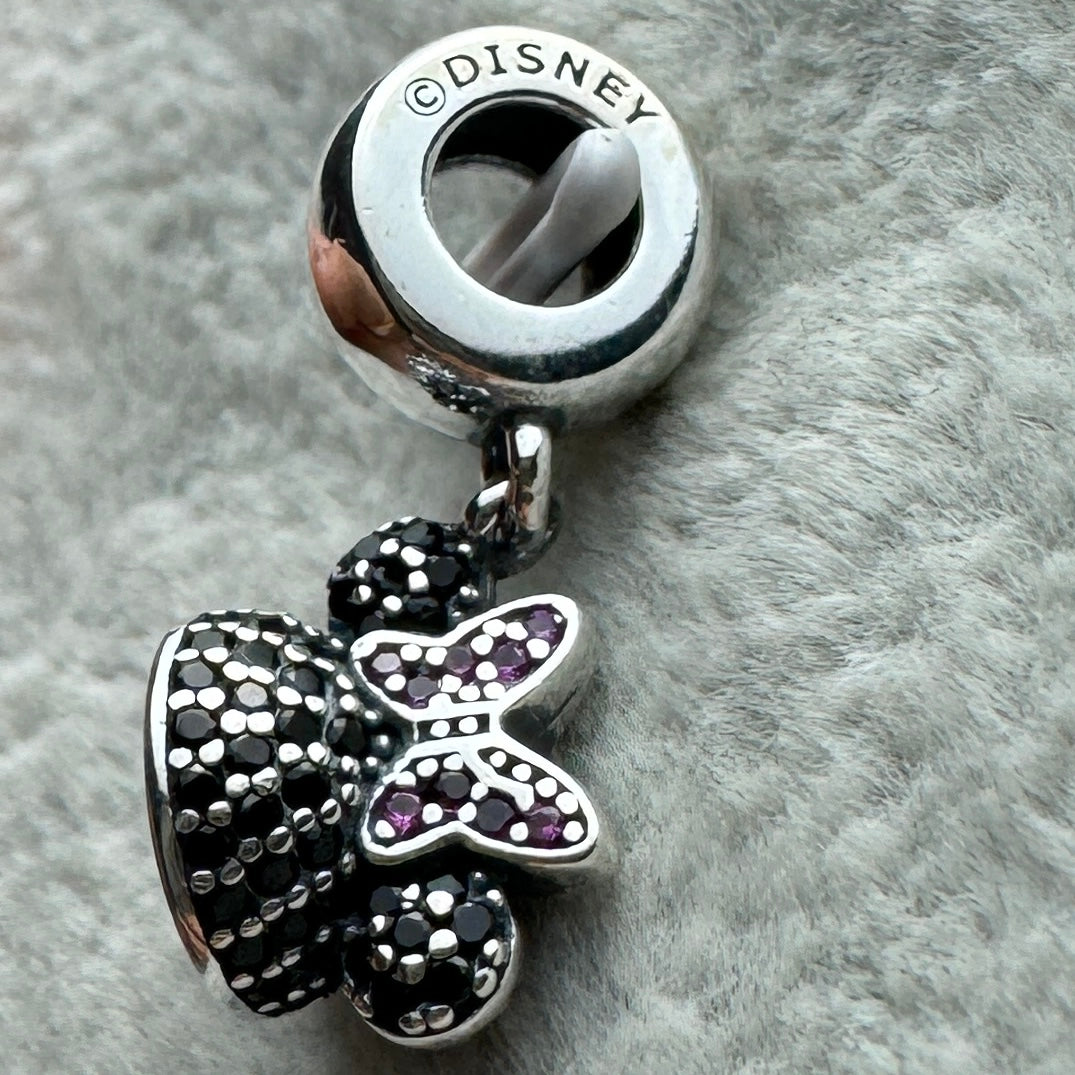 Charm Colgante Sombrero Minnie Disney Pandora Vista Lateral