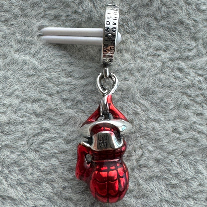 Charm Colgante Spider-Man Marvel Pandora Vista Desde Atrás