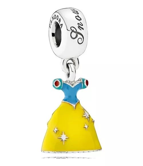 Charm Colgante Vestido Princesa Blancanieves Disney Pandora