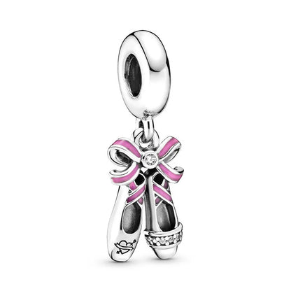 Charm Colgante Zapatillas De Ballet Bailarina Pandora