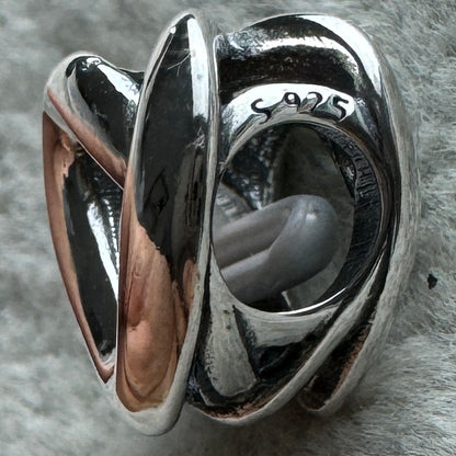 Charm Corazón Entrelazado Pandora Vista Del Costado