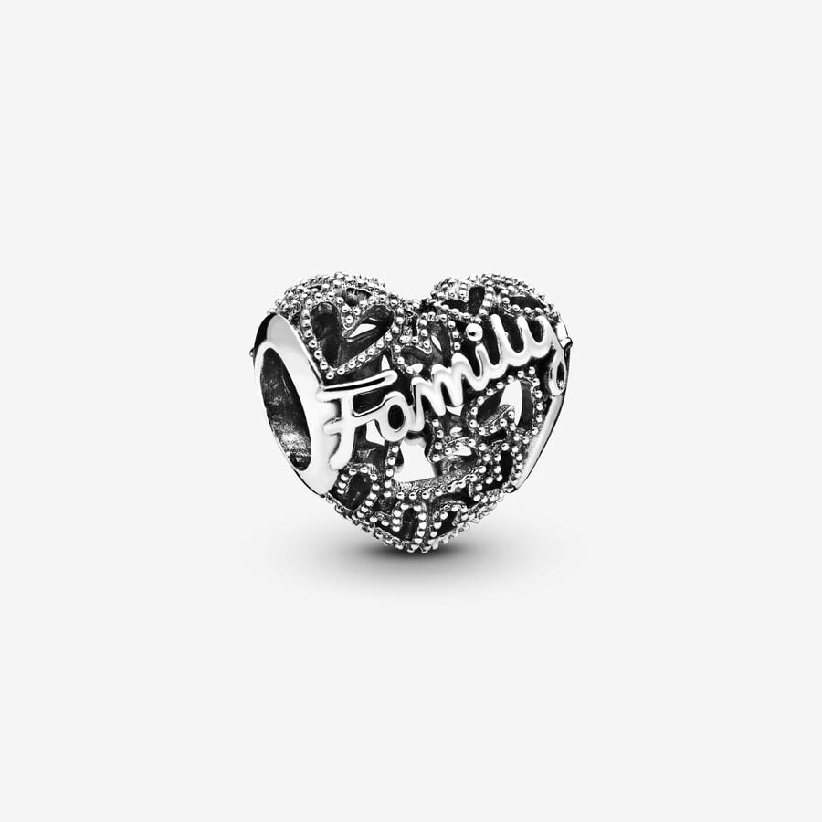Charm Corazón Familia Family Pandora