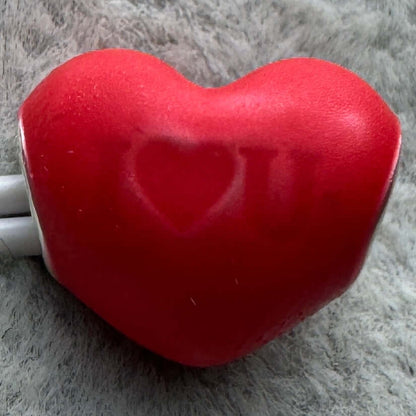 Charm Corazón Rojo A Rosa Mensaje Oculto Que Cambia De Color Pandora Vista Frontal