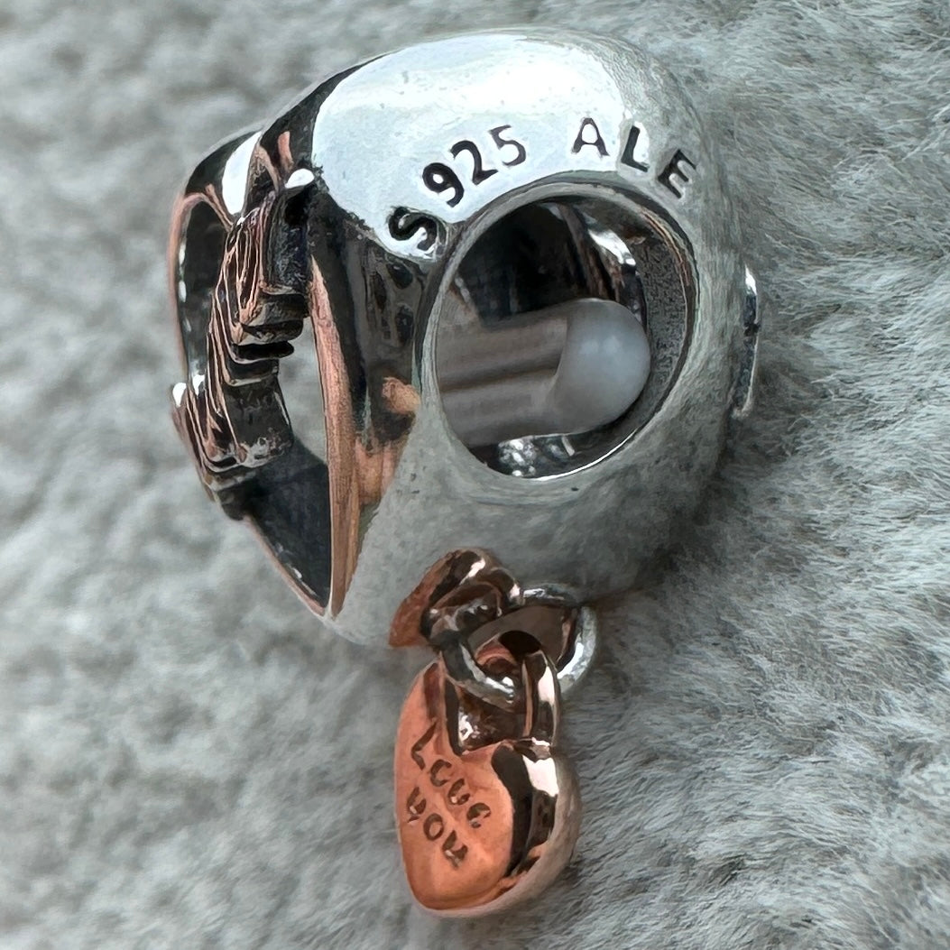 Charm Corazón Te Quiero Hija Pandora Vista Lateral