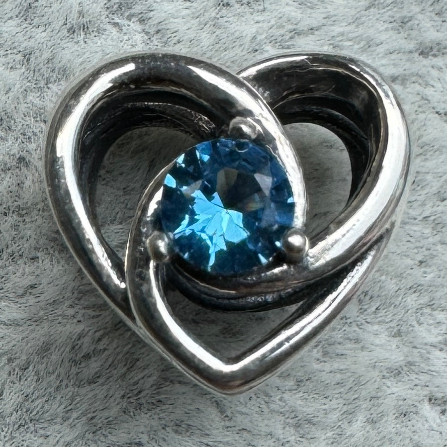 Charm Corazón Y Zirconia Entrelazados Pandora 2