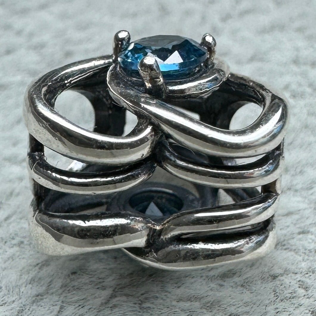 Charm Corazón Y Zirconia Entrelazados Pandora 4