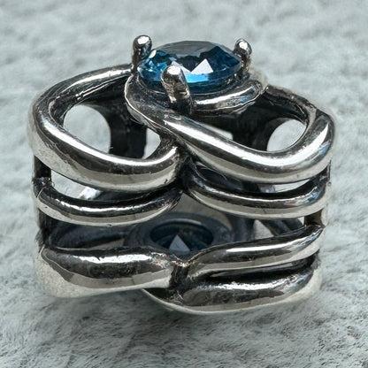 Charm Corazón Y Zirconia Entrelazados Pandora 4