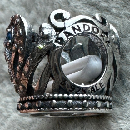 Charm Corona Princesa Disney 2 Pandora Vista Del Costado
