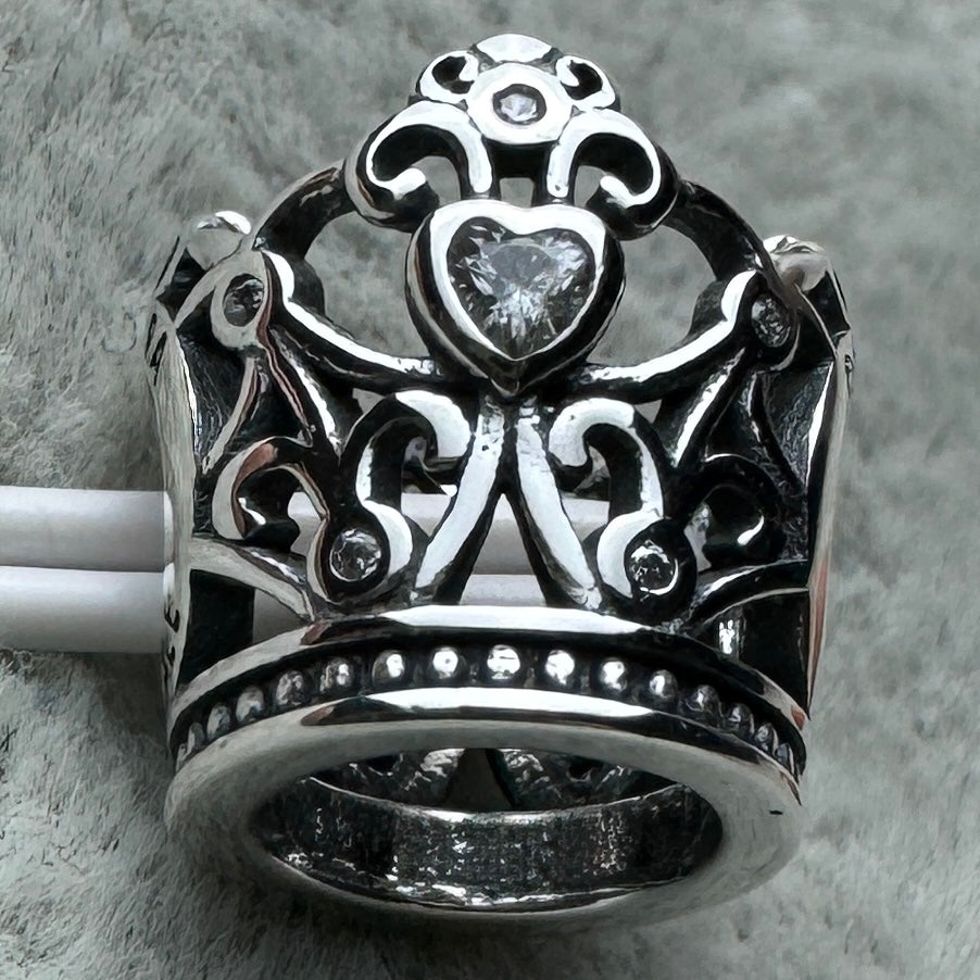 Charm Corona Princesa Disney 3 Pandora Vista Frontal