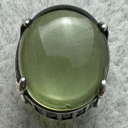 Charm De Cristal De Murano Verde Brillante Pandora Vista Frontal