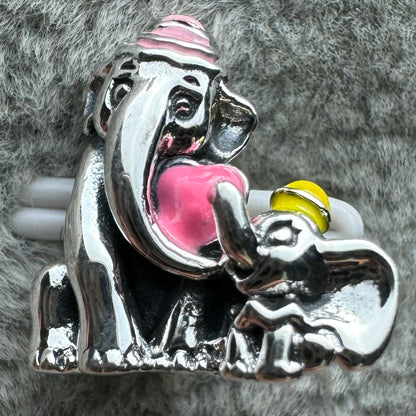 Charm Dumbo Y Mamá Disney Pandora Vista Frontal