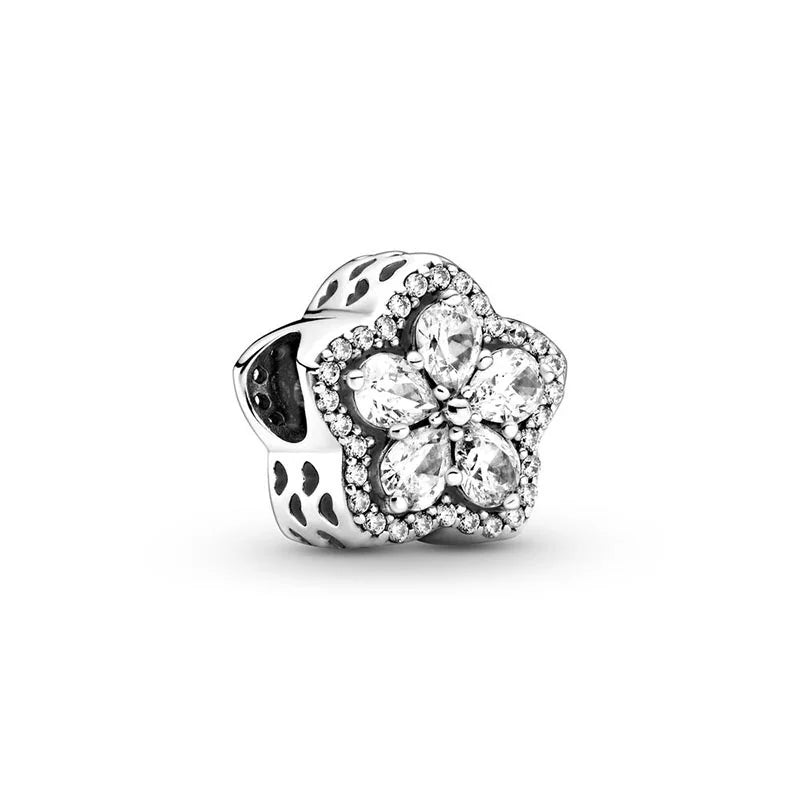 Charm Flor Brillante Pavé Pandora