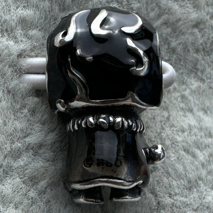 Charm Jon Snow De Juego De Tronos Game Of Thrones Pandora Vista Desde Atrás