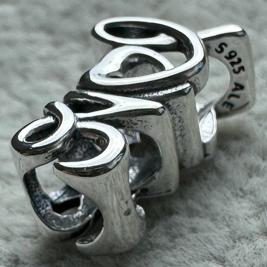 Charm Letras Love Amor Pandora Vista Desde Abajo